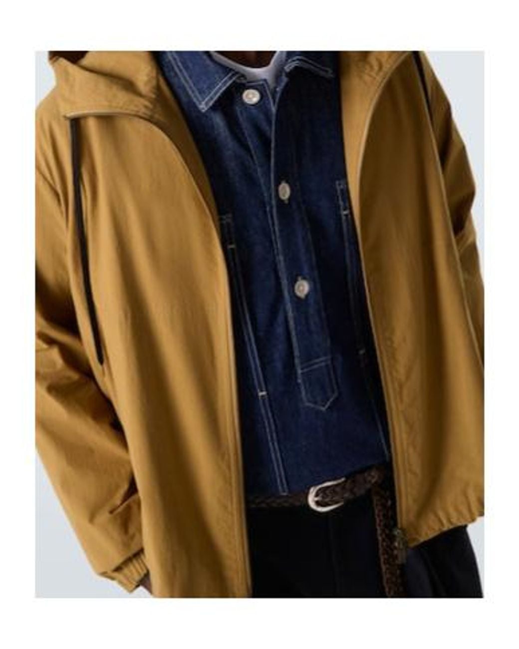 Studio Nicholson Metallic X Aaron Levine Cotton-Blend Jacket for men