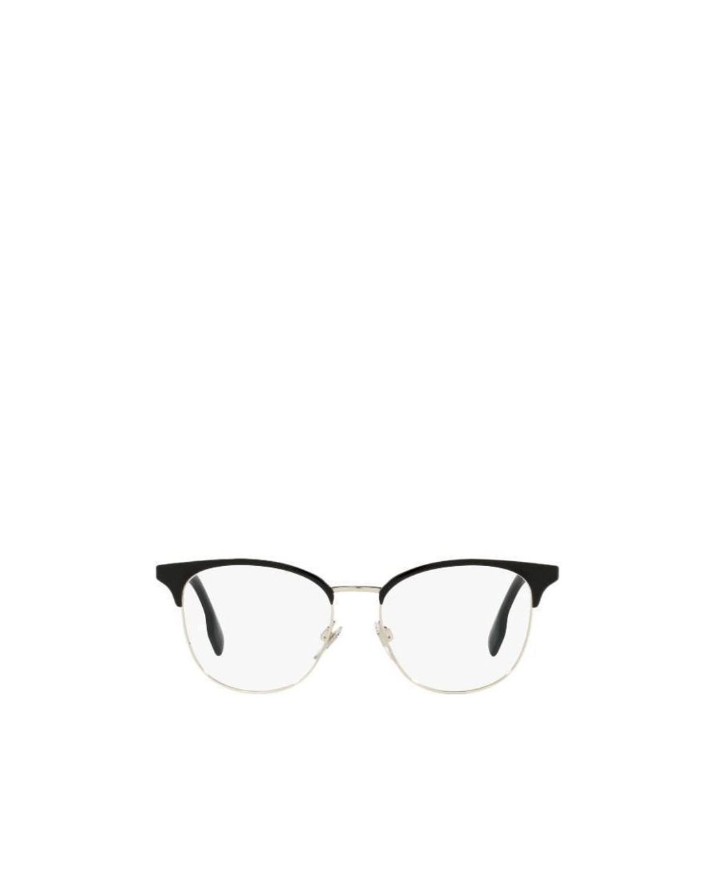 Burberry White Eyewear Sophia Be1355 Glasses