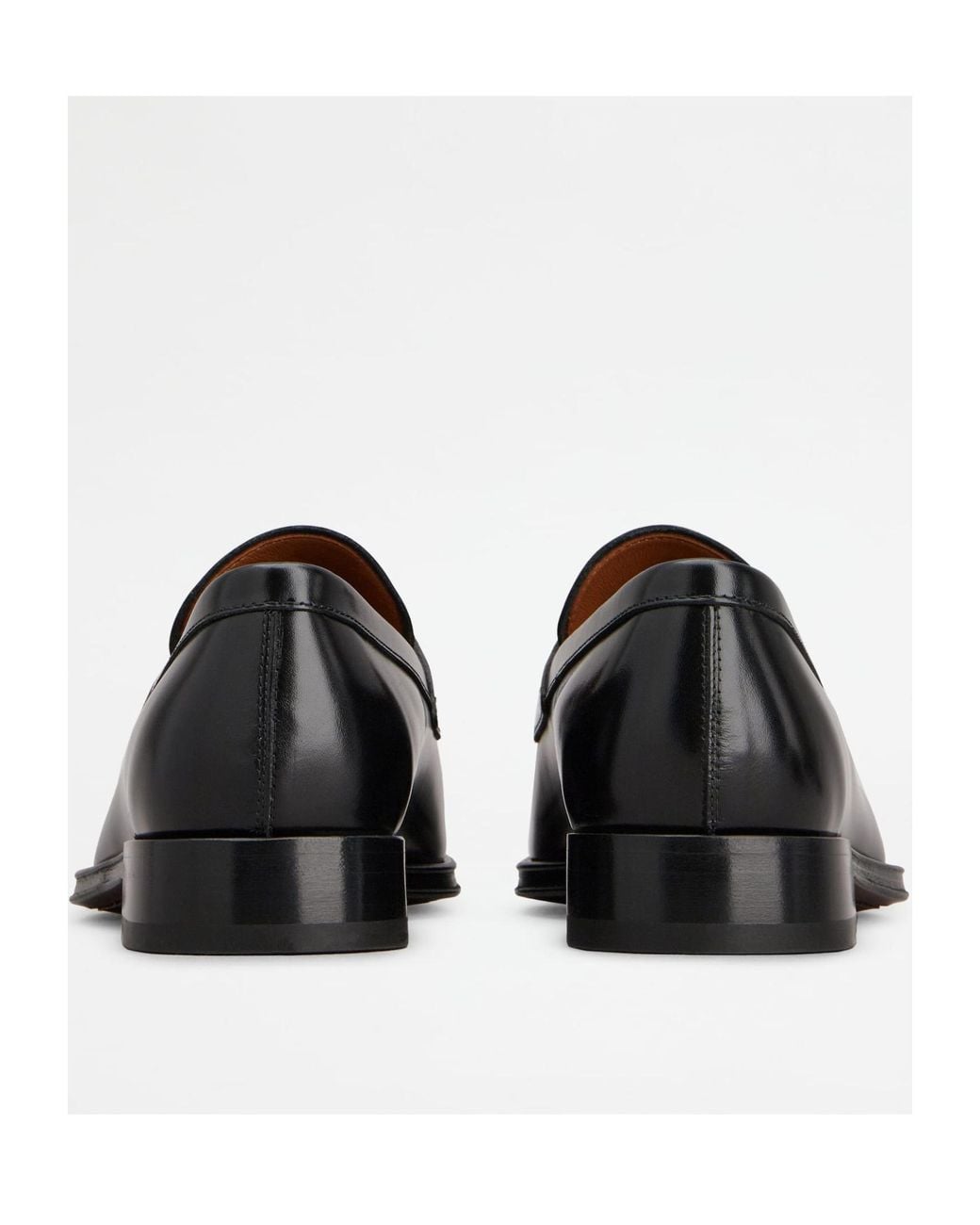 Tod's Black Logo Loafers for men