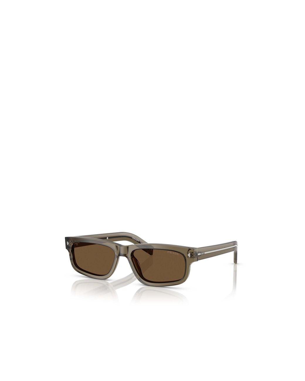 Prada Multicolor Eyewear Rectangular Frame Sunglasses for men