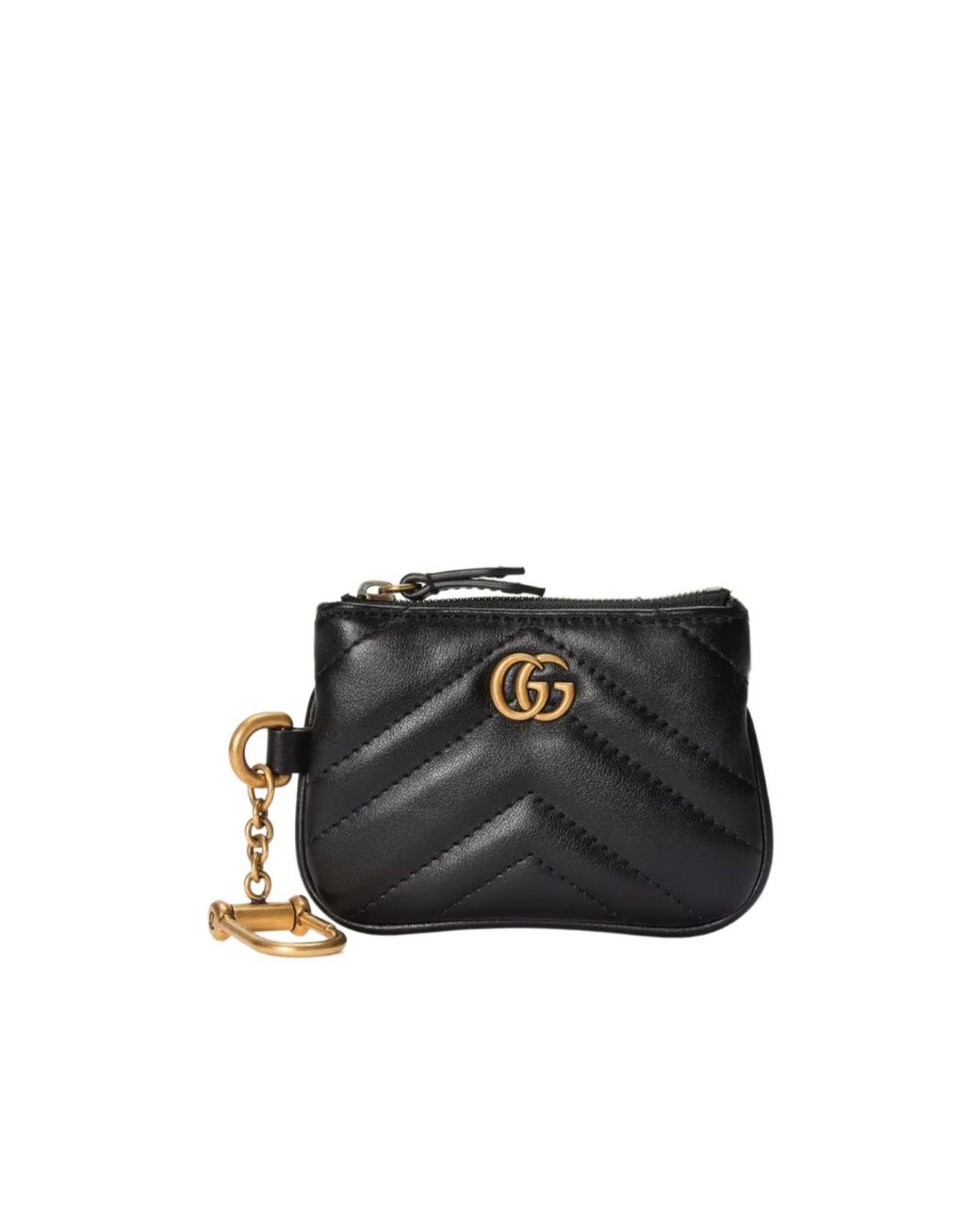 Gucci Multicolor Gg Marmont Neck Strap Pouch