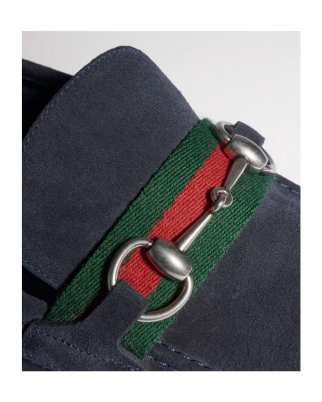 Gucci Blue Como Loafers for men