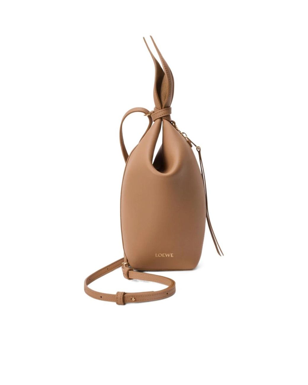 Loewe White Scarf Backpack
