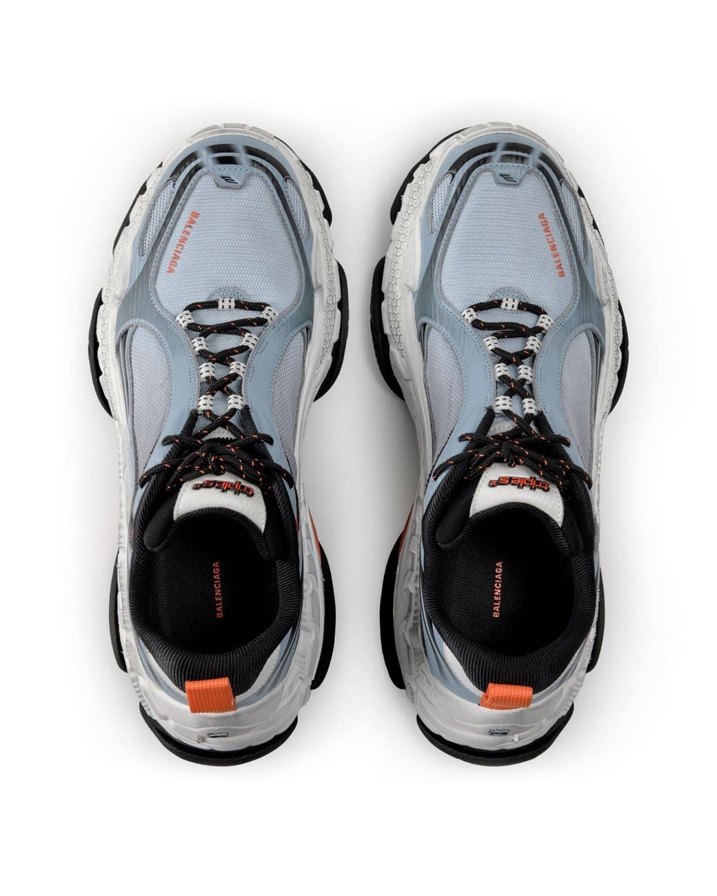 Balenciaga Blue Low-Top Trainers for men
