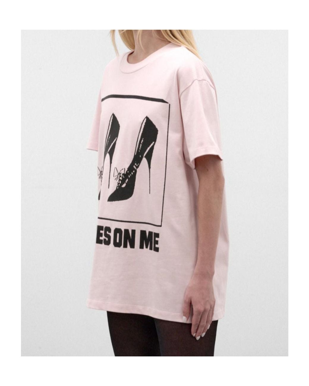VAQUERA Pink All Eyes On Me Graphic-Print T-Shirt