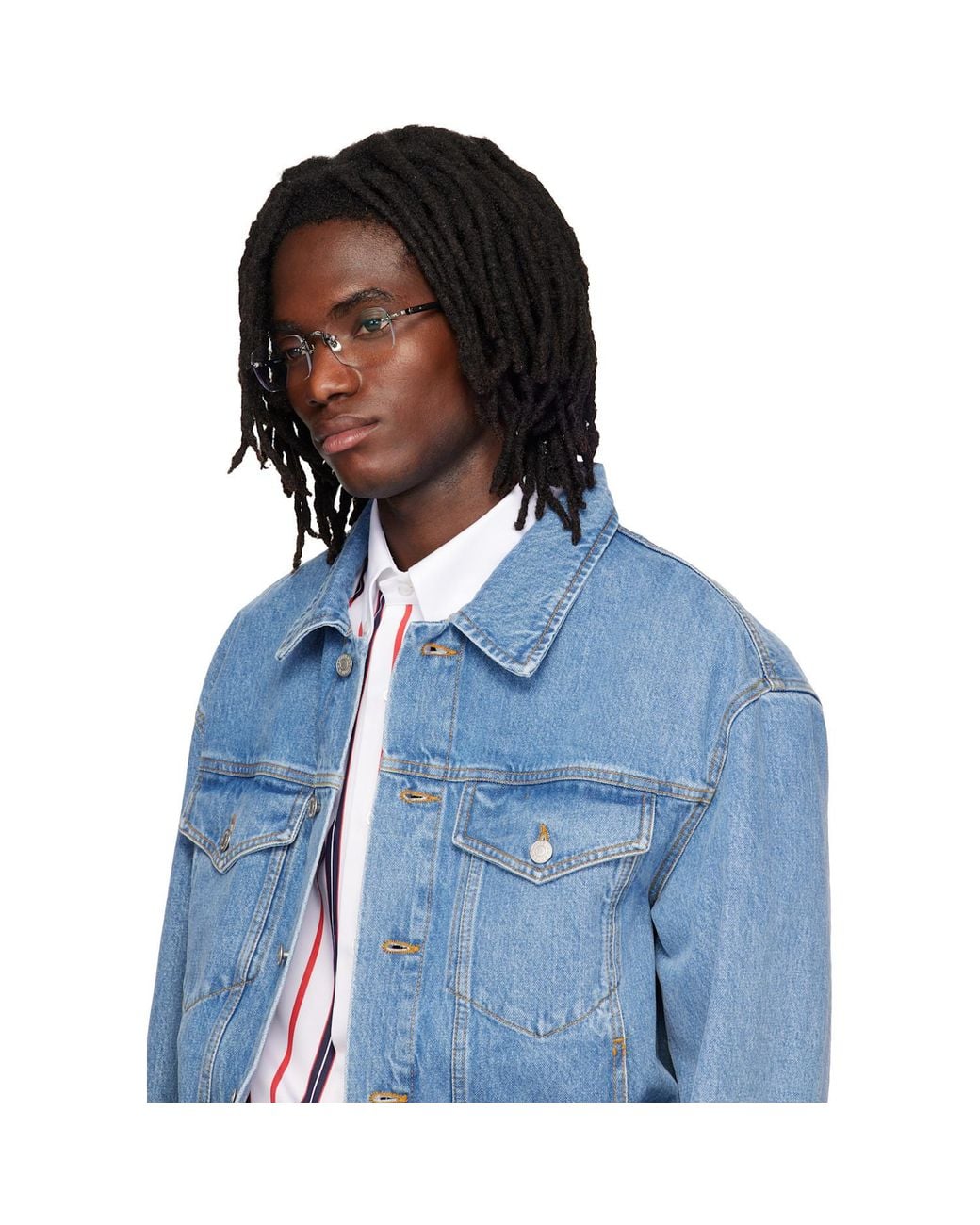 Matsuda White M5009 Plain Lens for men