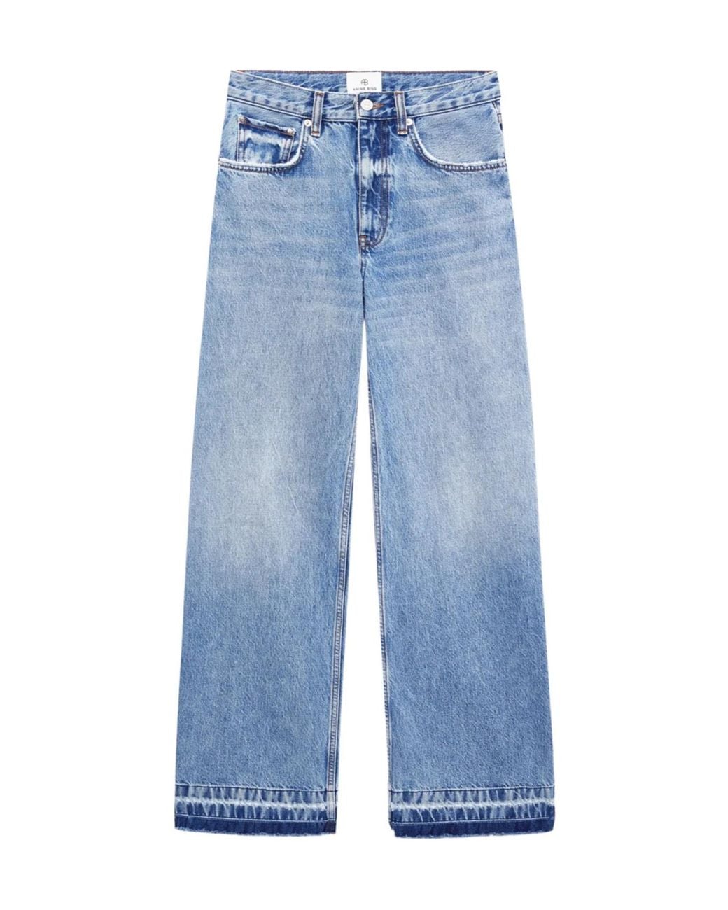 Anine Bing Blue Lewis Bootcut Jeans