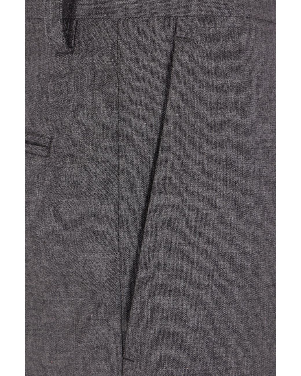 Auralee Gray Summer Twist Pora Slacks for men