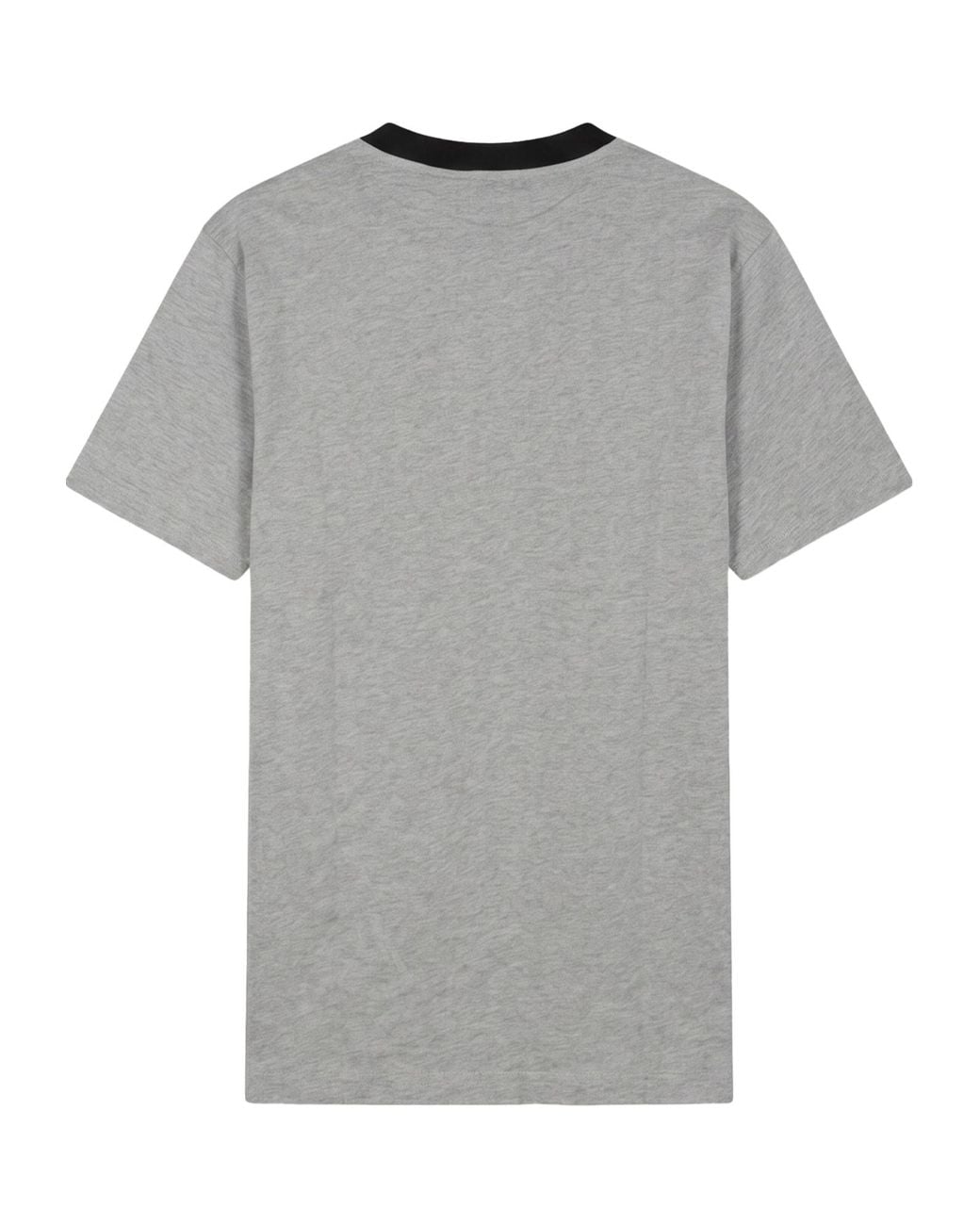 Off-White c/o Virgil Abloh Gray Logo Print T-Shirt for men
