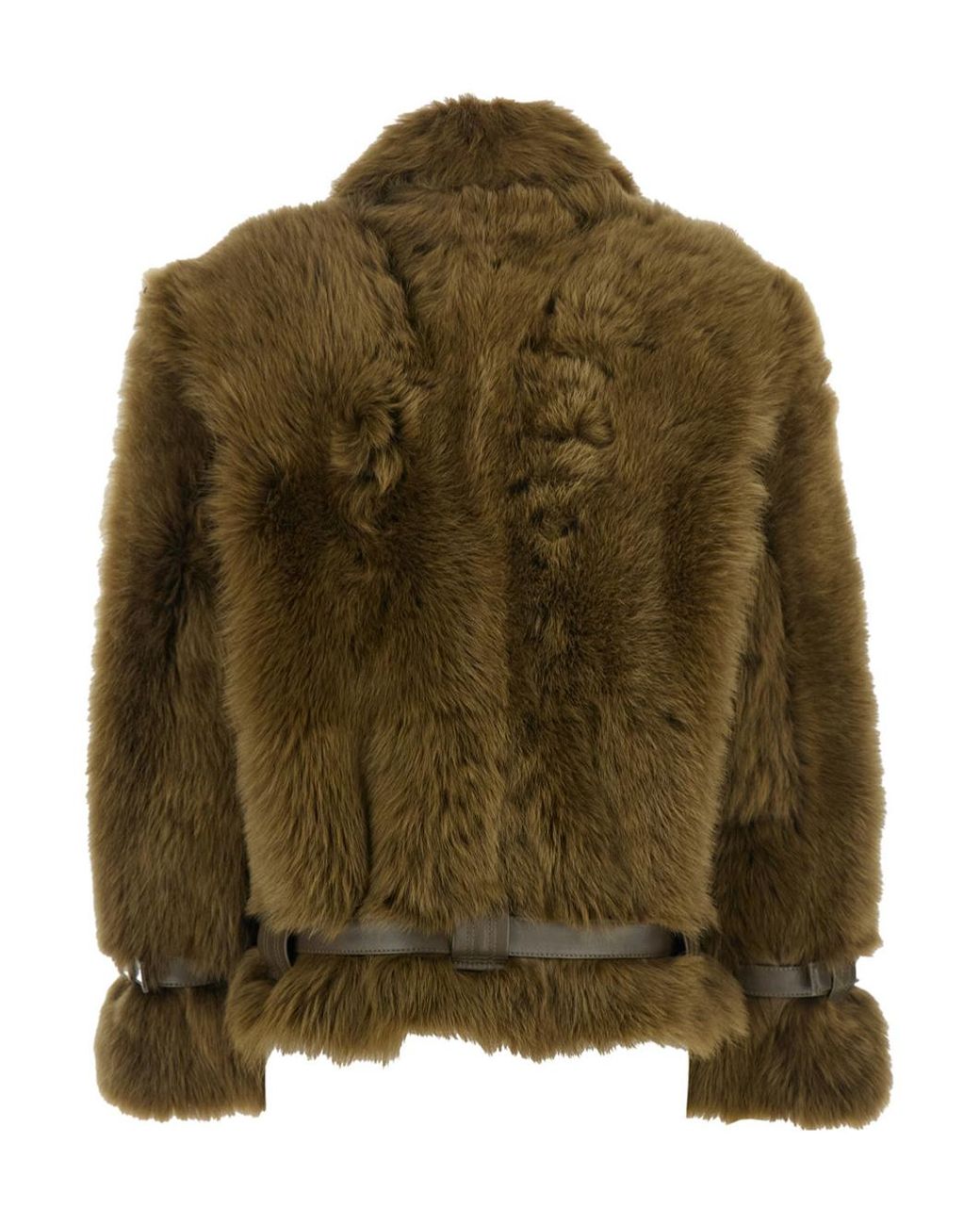 Tom Ford Green Belted Zipped Jacket