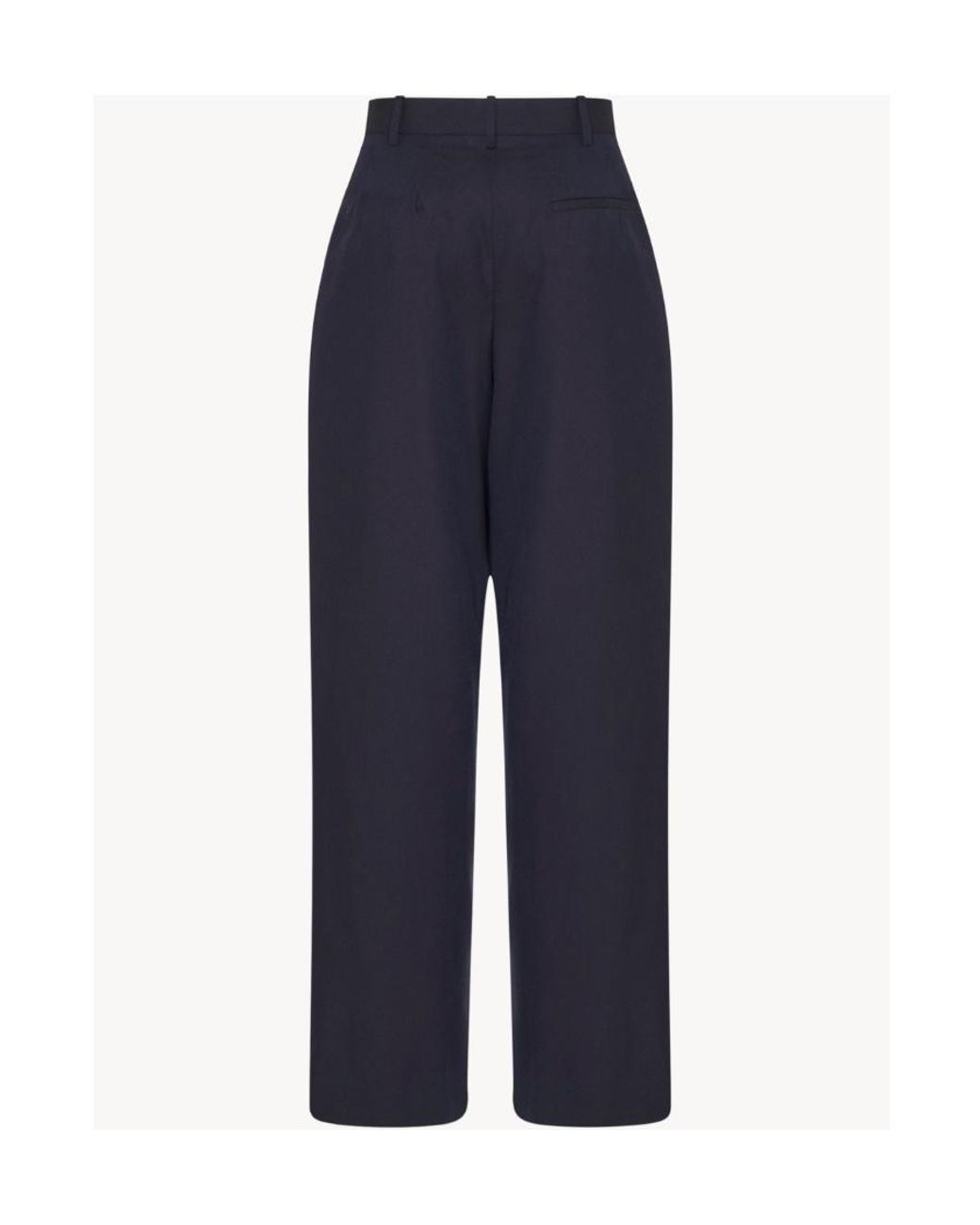 The Row Blue Logo Dress Pants