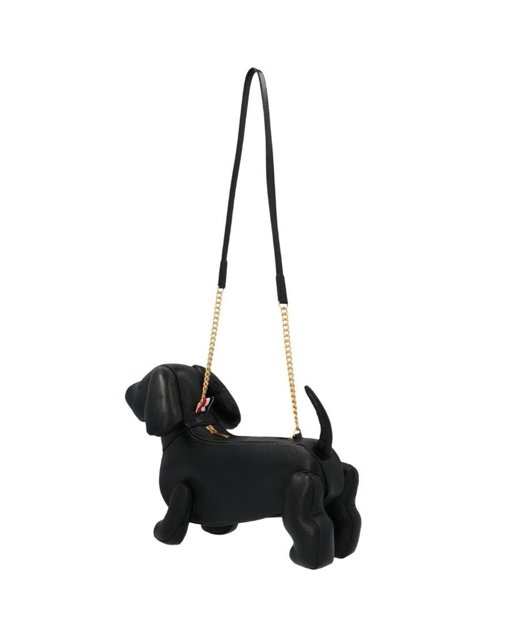 Thom Browne Black Mini Hector Bag