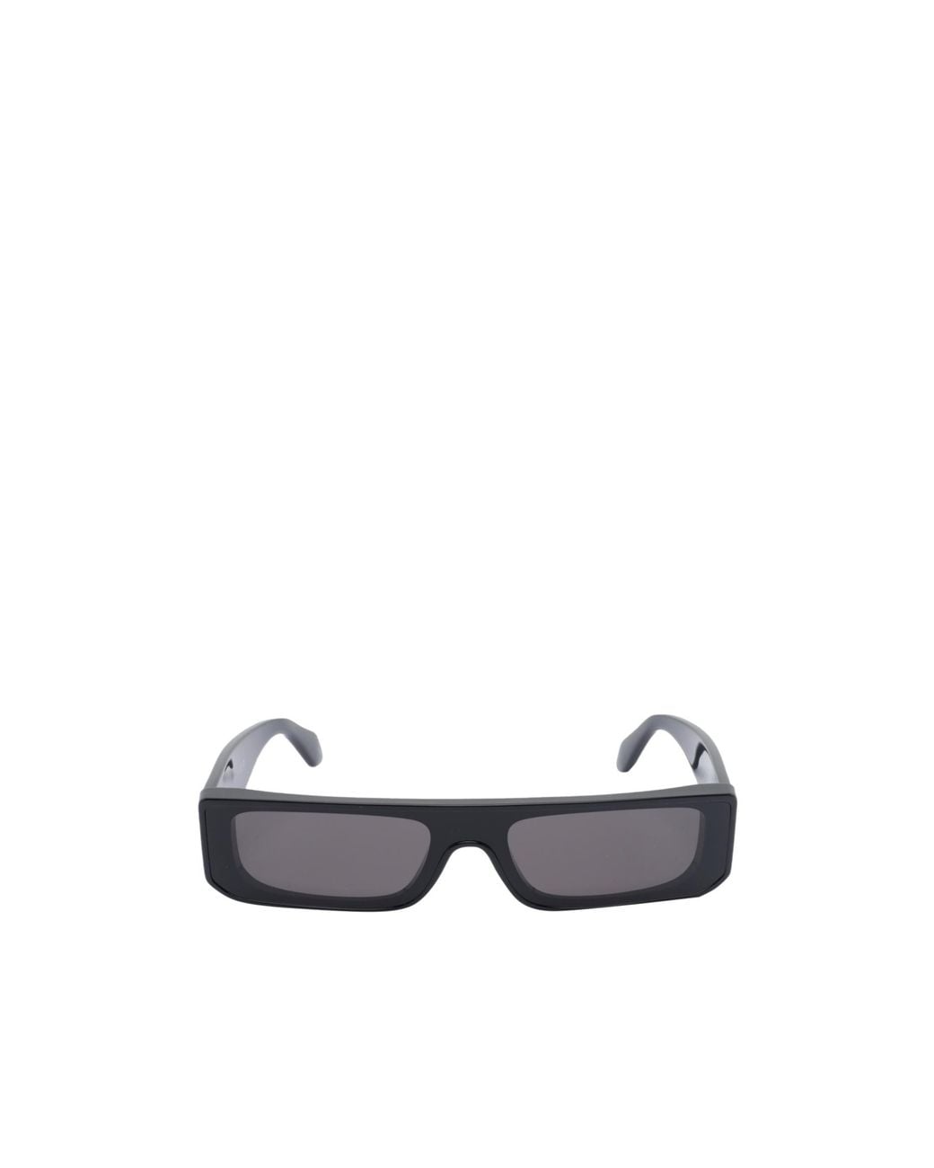 Alaïa White Rectangle-Frame Sunglasses