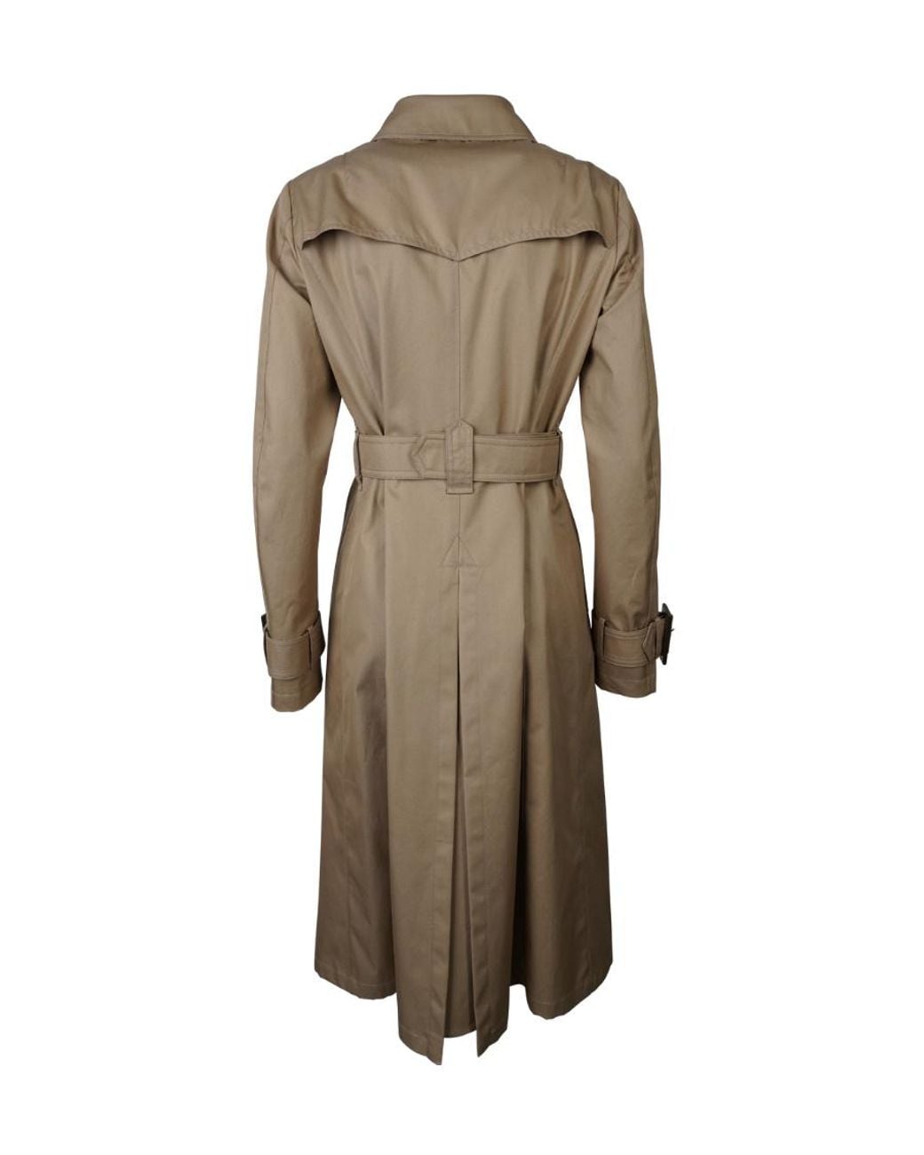 Herno Natural Belted Double-Breasted Trench Coat