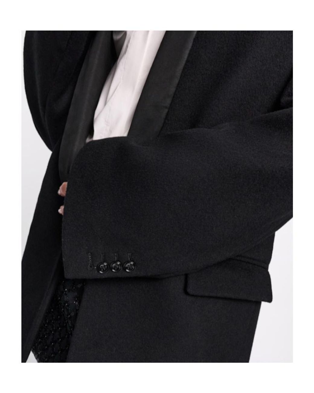 Dorothee Schumacher Black Oversized Tuxedo Blazer