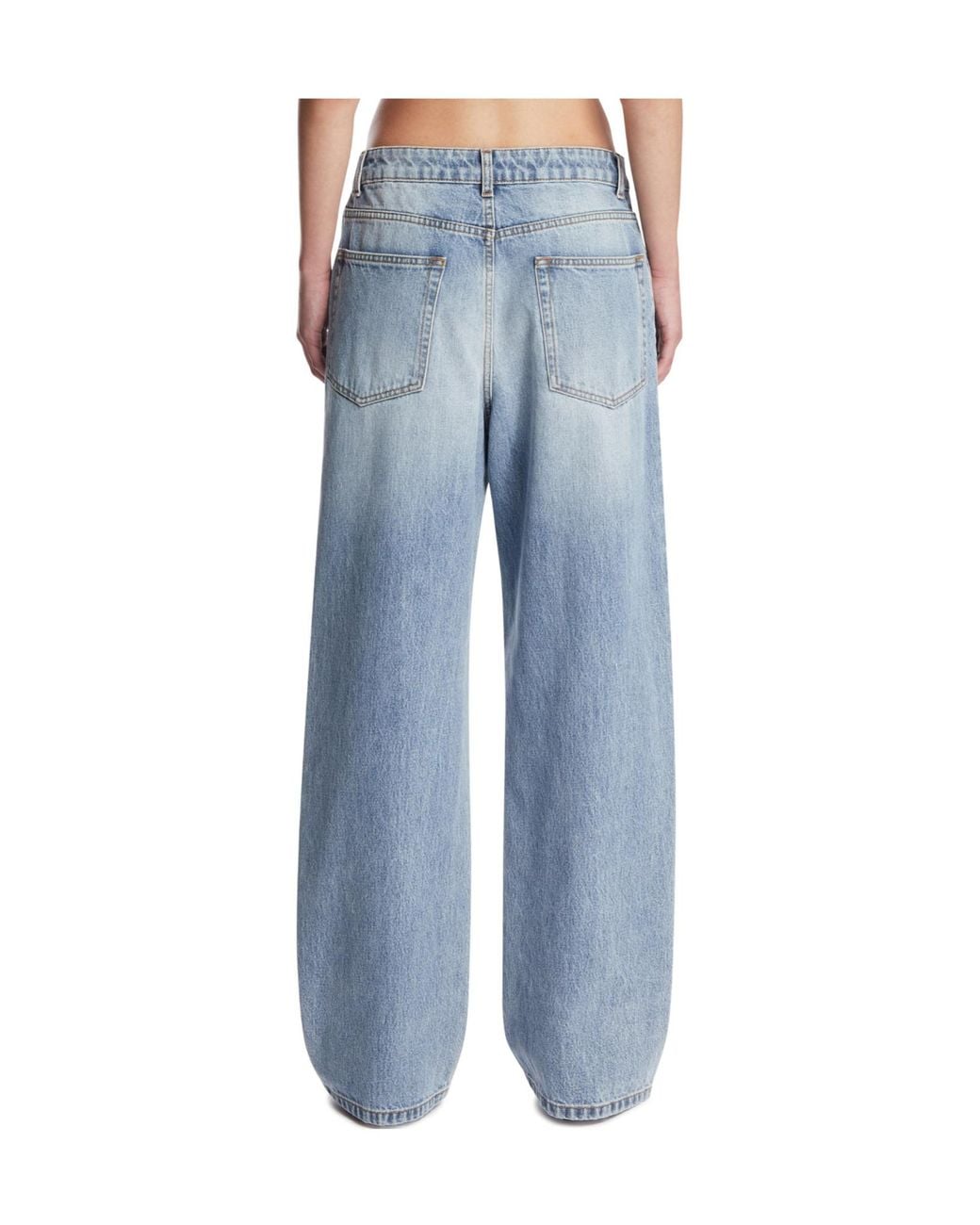 Rohe Blue Wide-Leg Relaxed Jeans