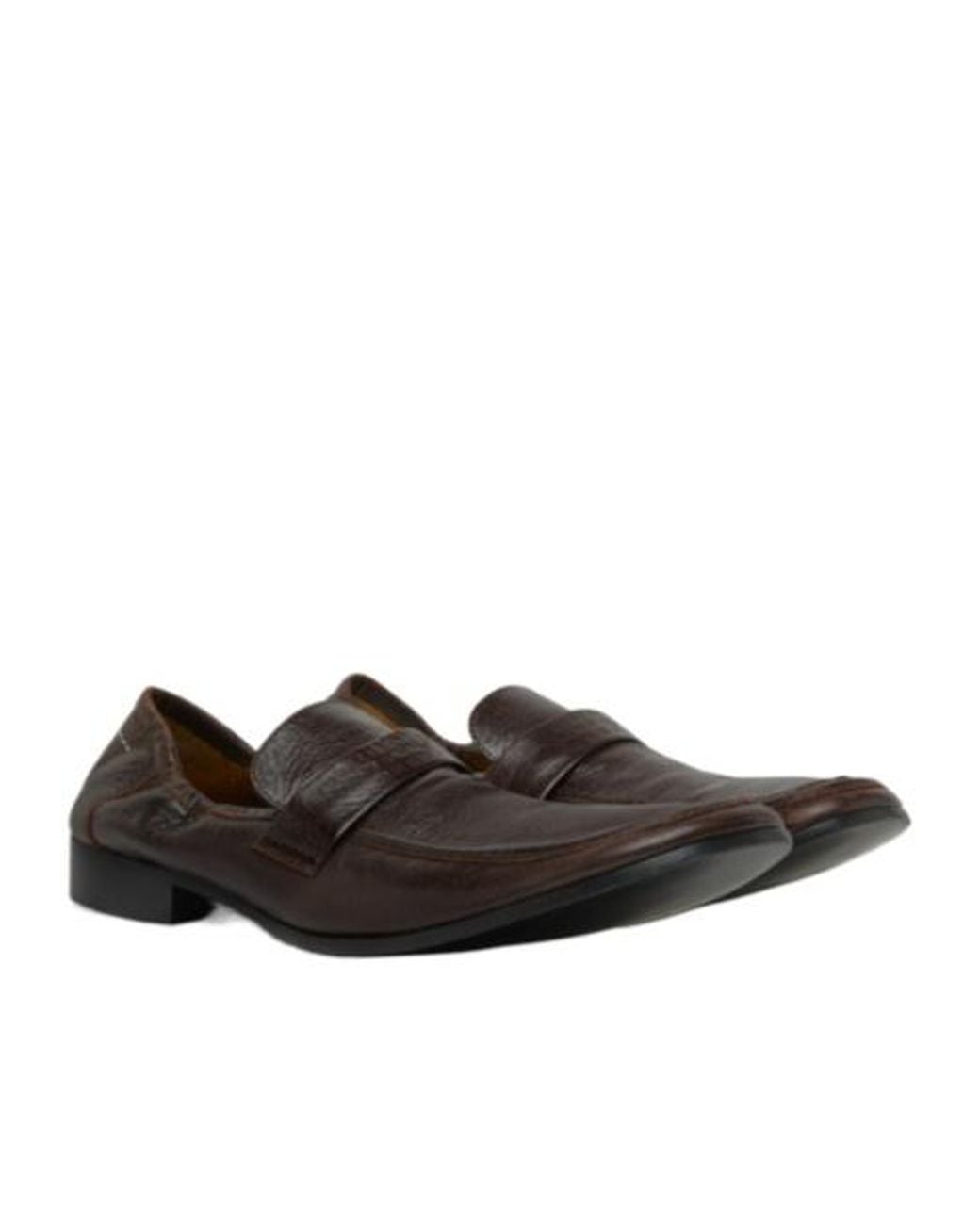 MM6 by Maison Margiela Multicolor Apron-Strap Loafers for men