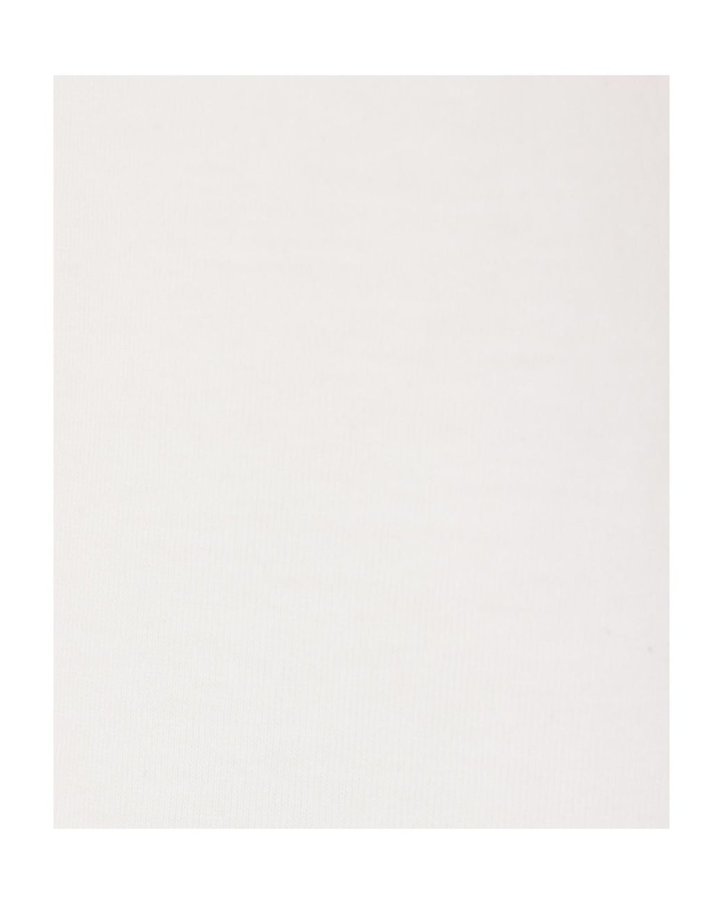 MM6 by Maison Margiela White Relaxed Fit Cotton T-Shirt