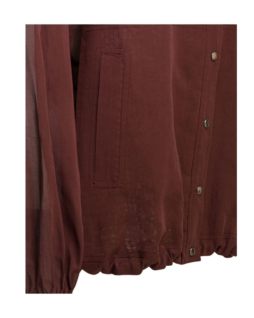 Brunello Cucinelli Brown Monili Outerwear Jacket