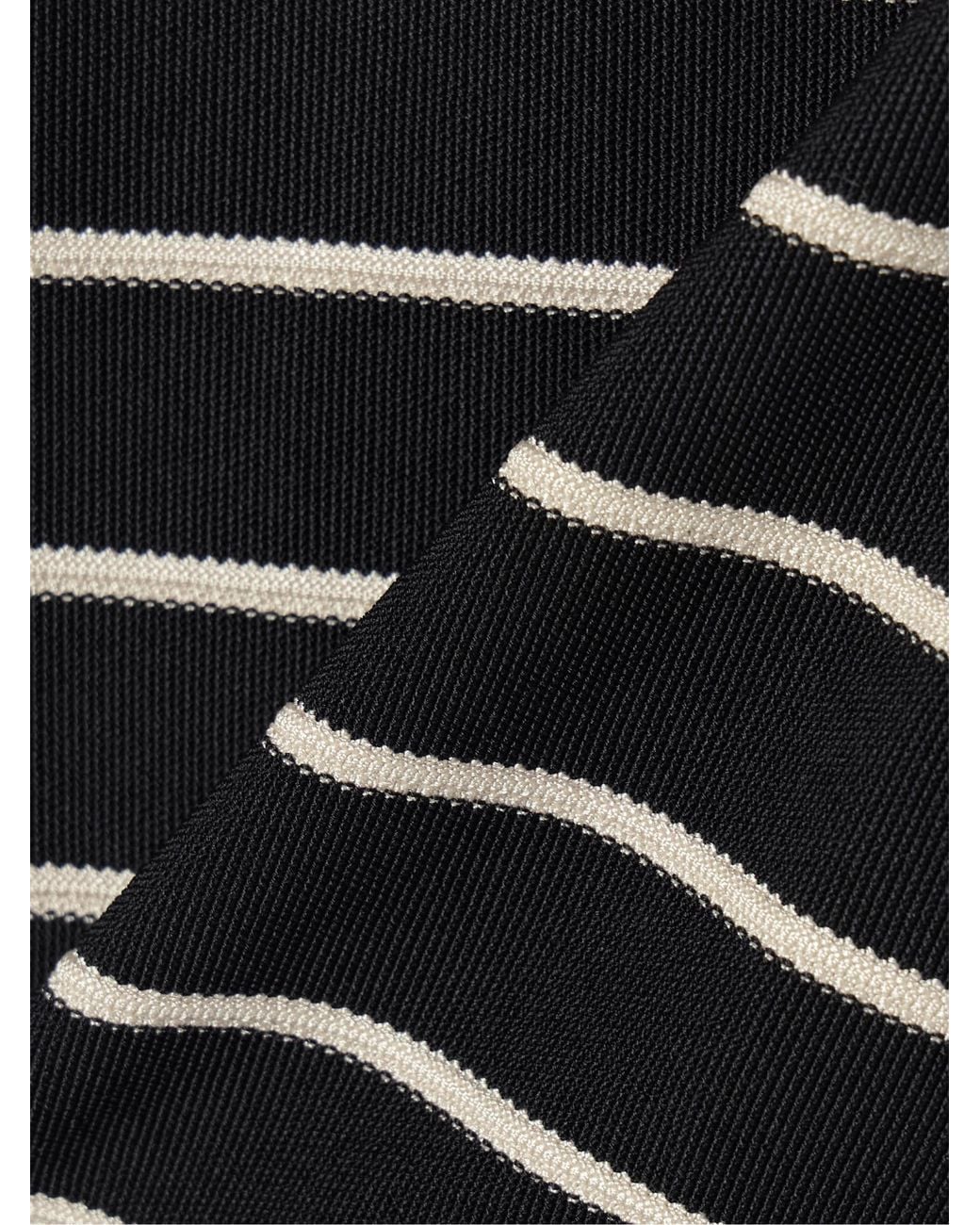 Zimmermann Black Striped Knit Sweater