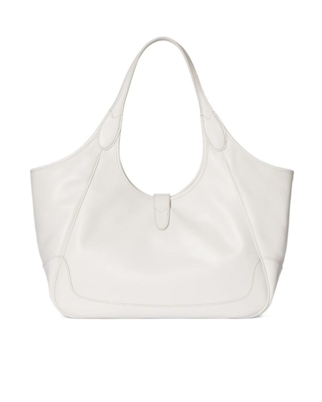 Gucci White Mercato Medium Tote Bag