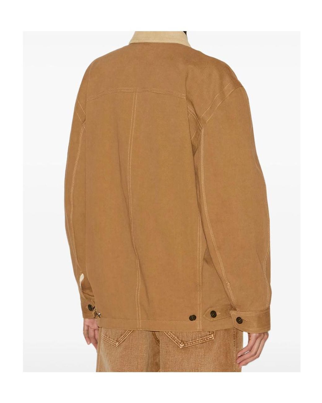 Isabel Marant Brown Long Sleeve Casual Jacket