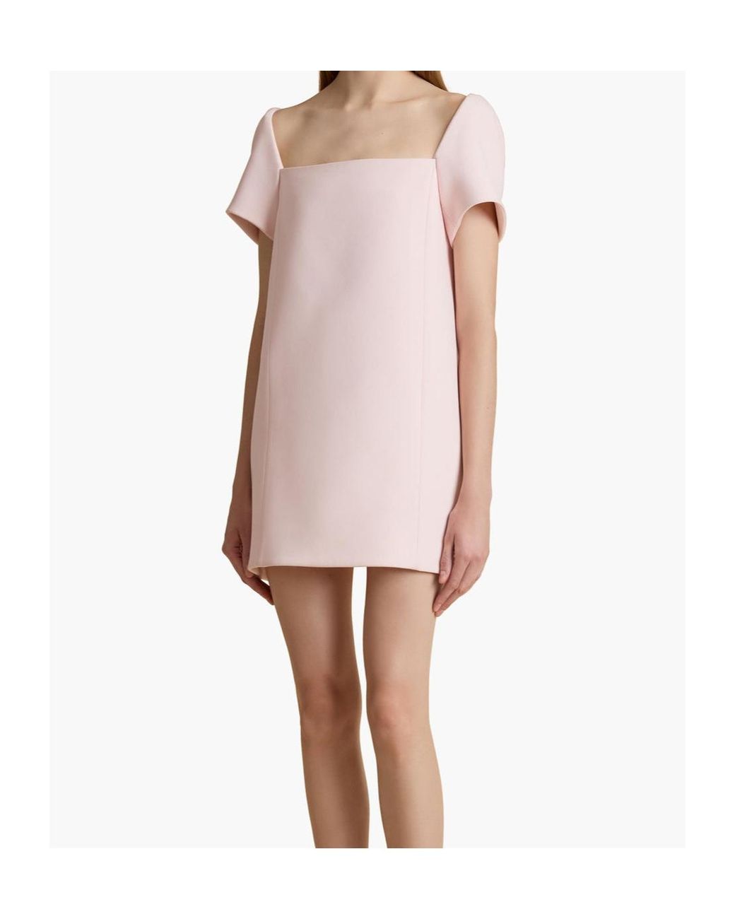 Khaite Pink Benji Mini Dress