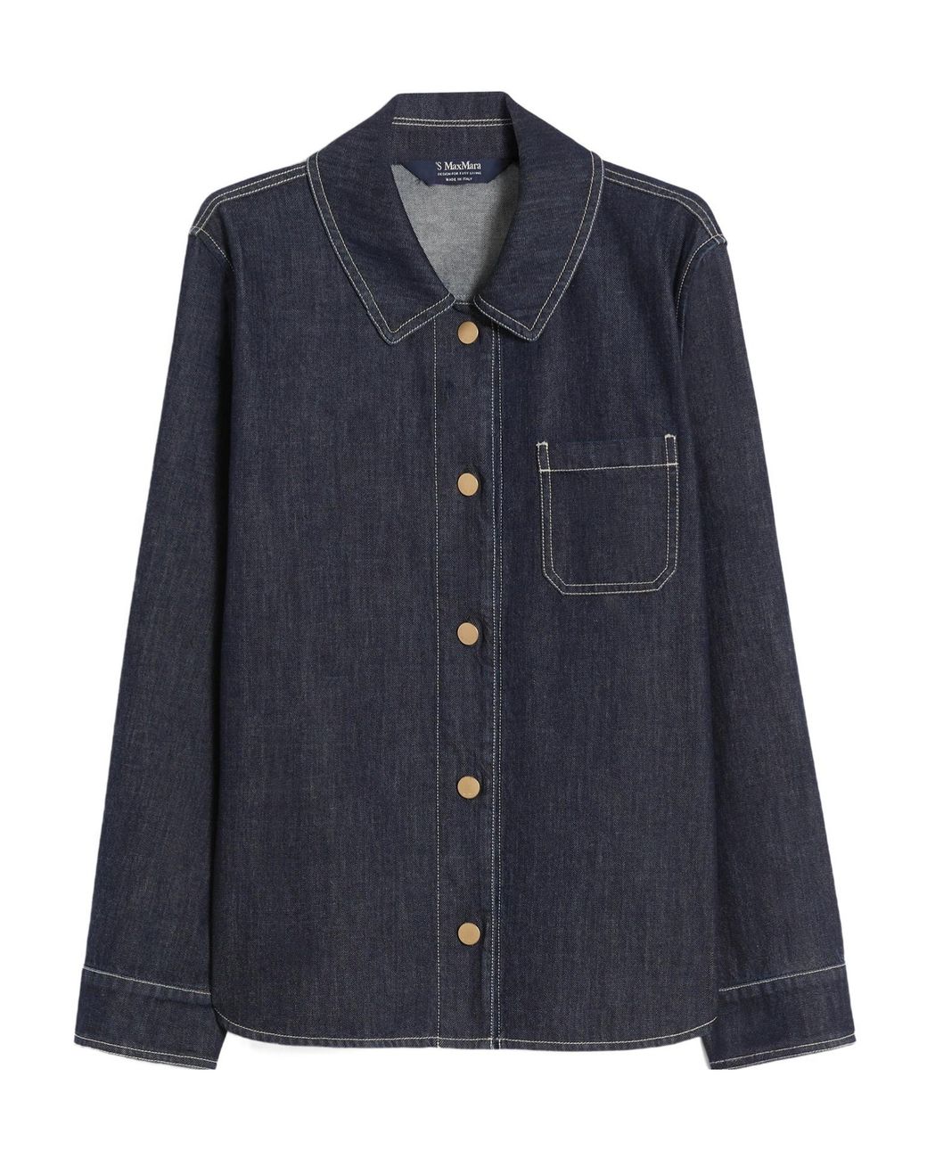 Max Mara Blue Denim Shirt