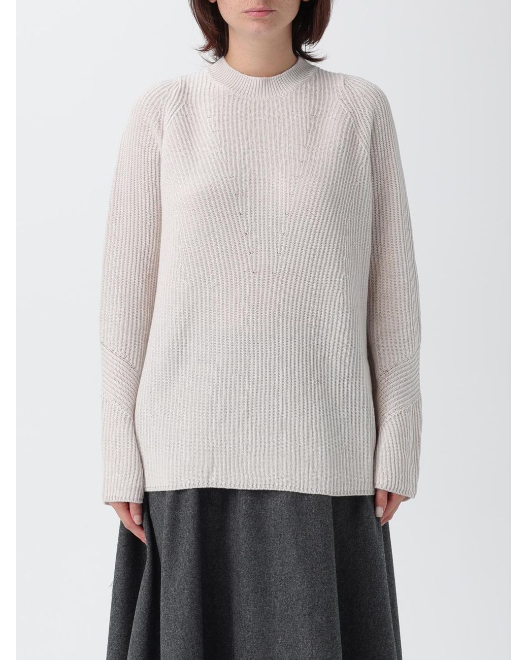 Max Mara White 'S Molveno Crewneck Jumper