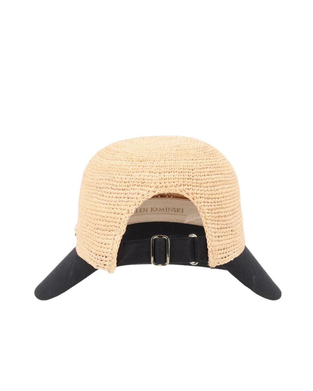 Helen Kaminski White Raffia Brimmed Hat