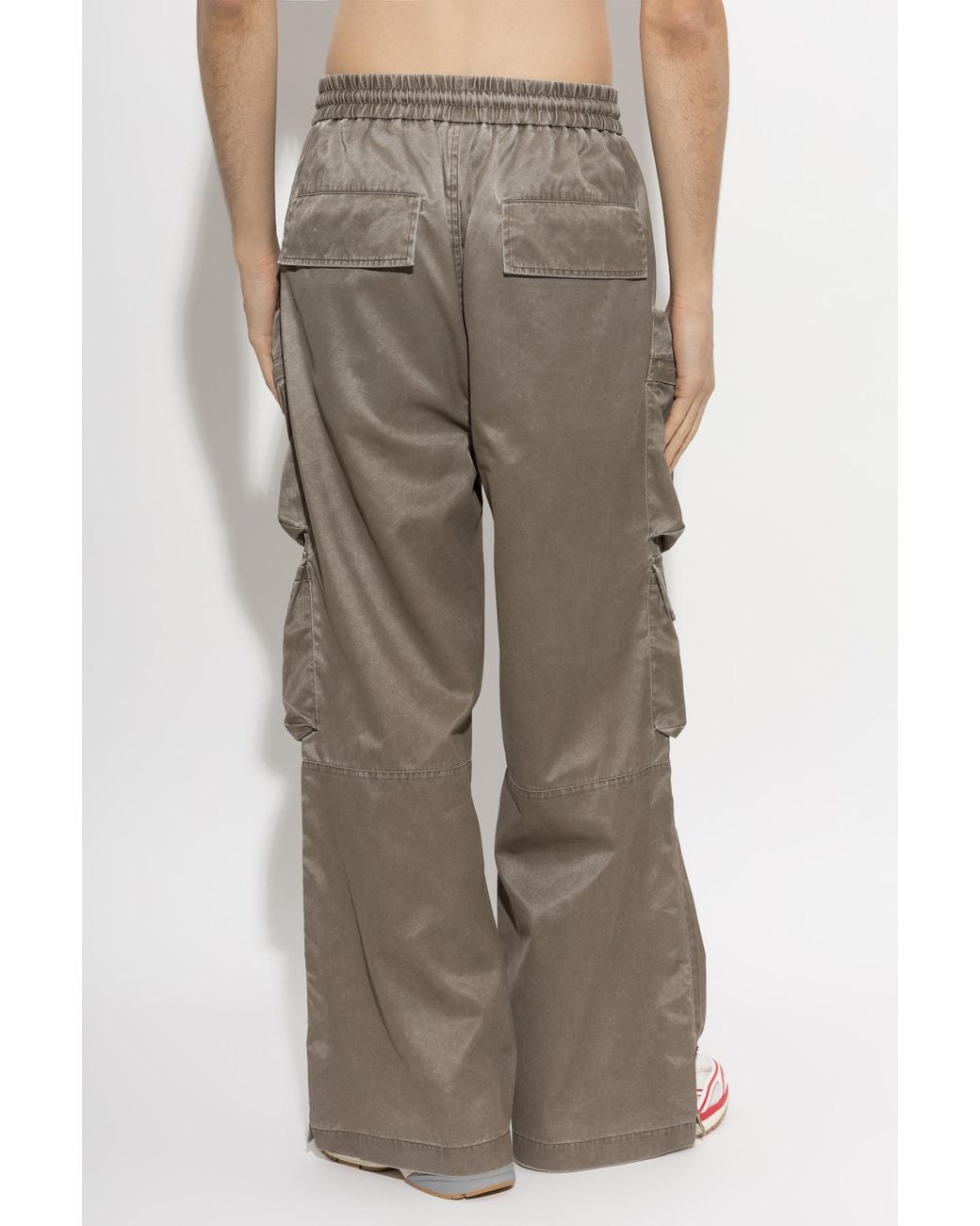 Amiri Gray Relaxed Cargo Pants for men