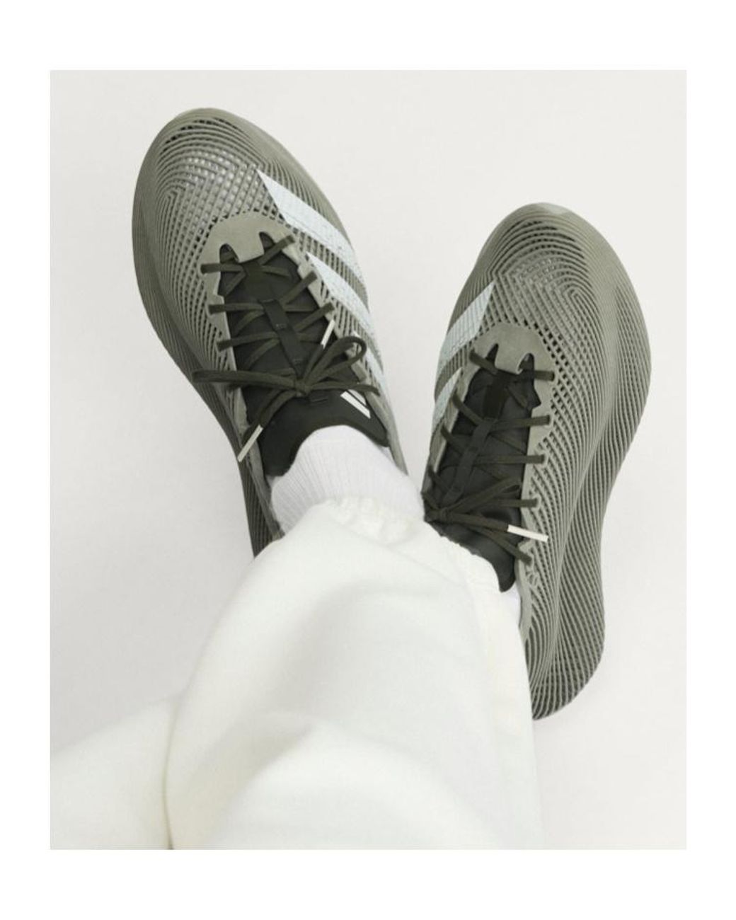 Adidas Green Climacool Mesh Trainers for men