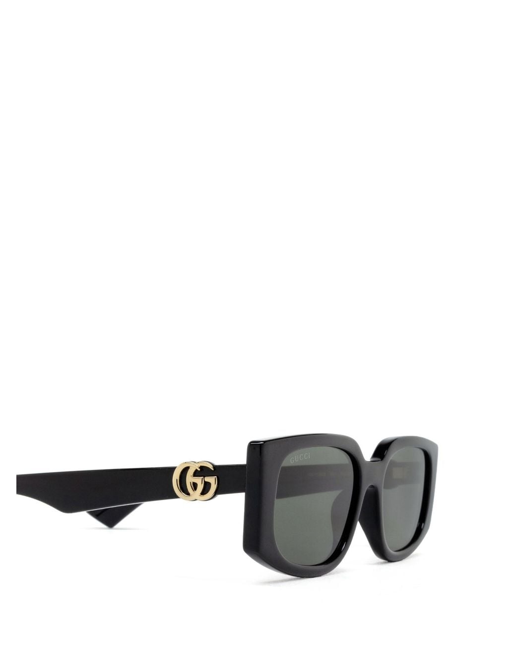 Gucci Multicolor Eyewear Rectangular Logo-Detail Sunglasses