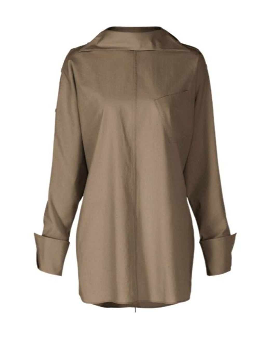 Issey Miyake Natural Odd Long Sleeve Shirt