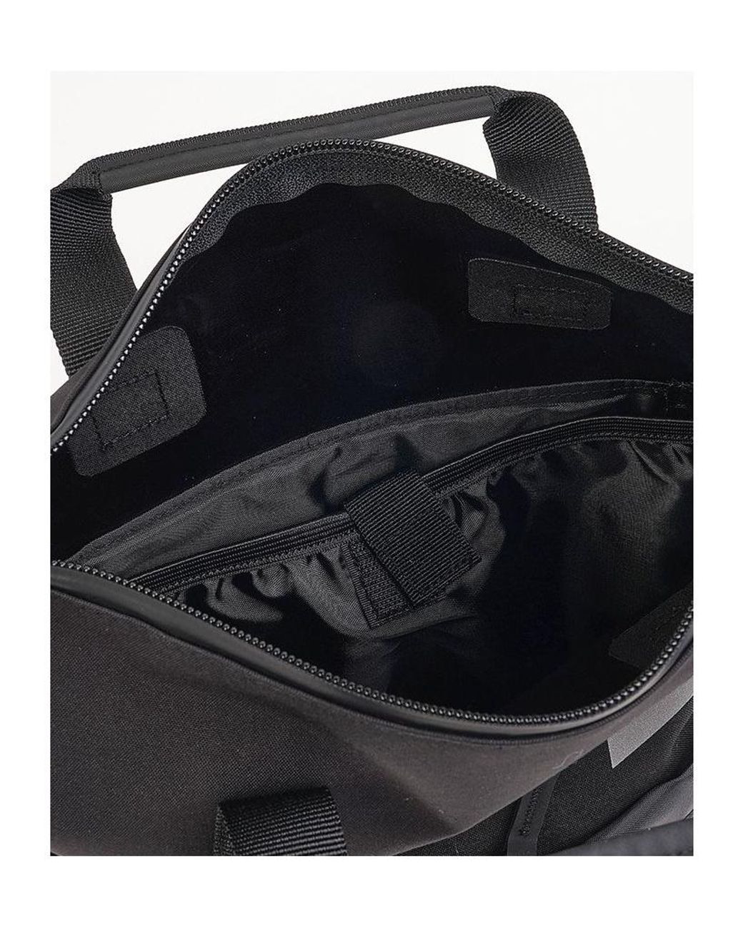And Wander Black Zippered Shoulder Bag for men