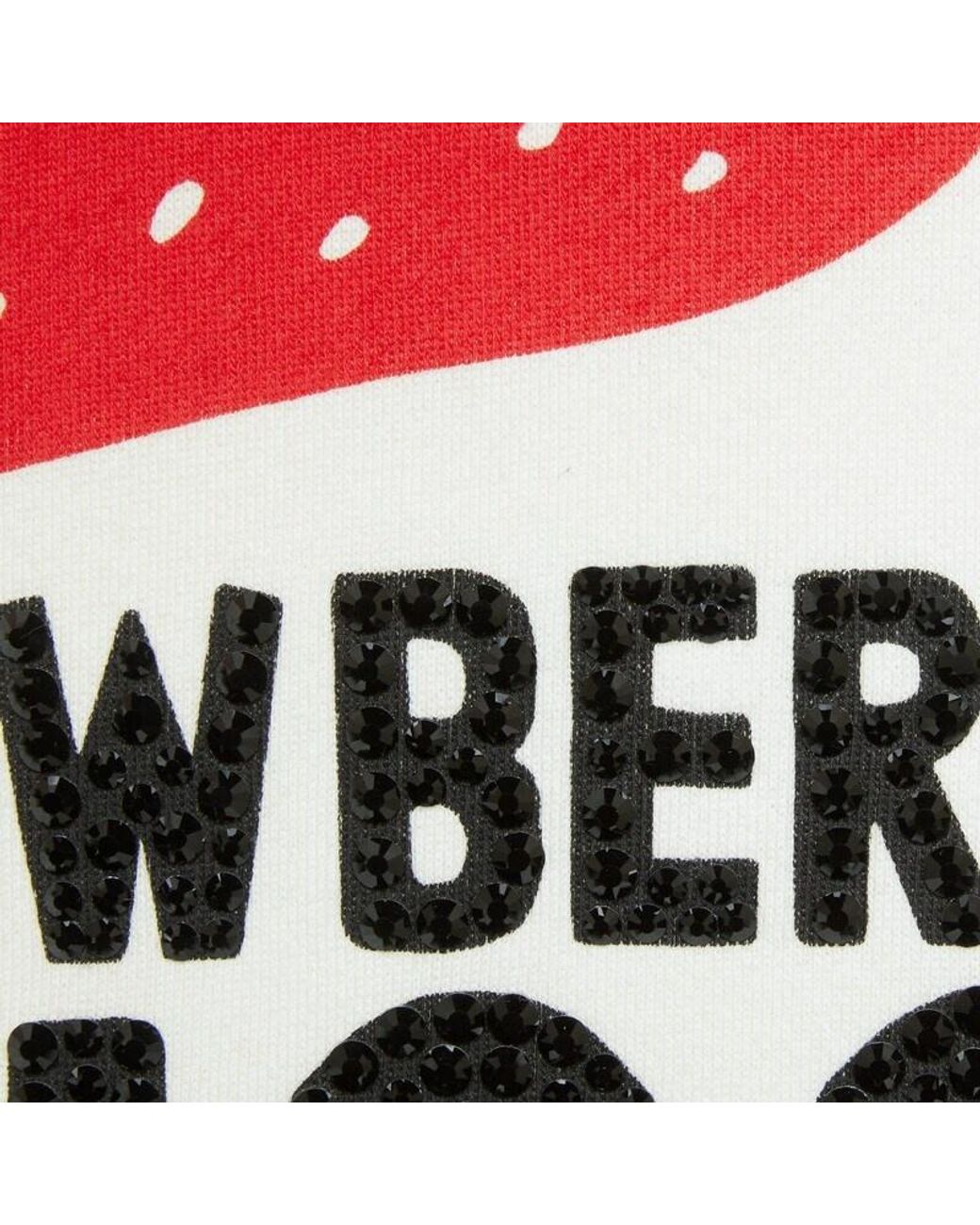 Gucci White Strawberry Hoodie