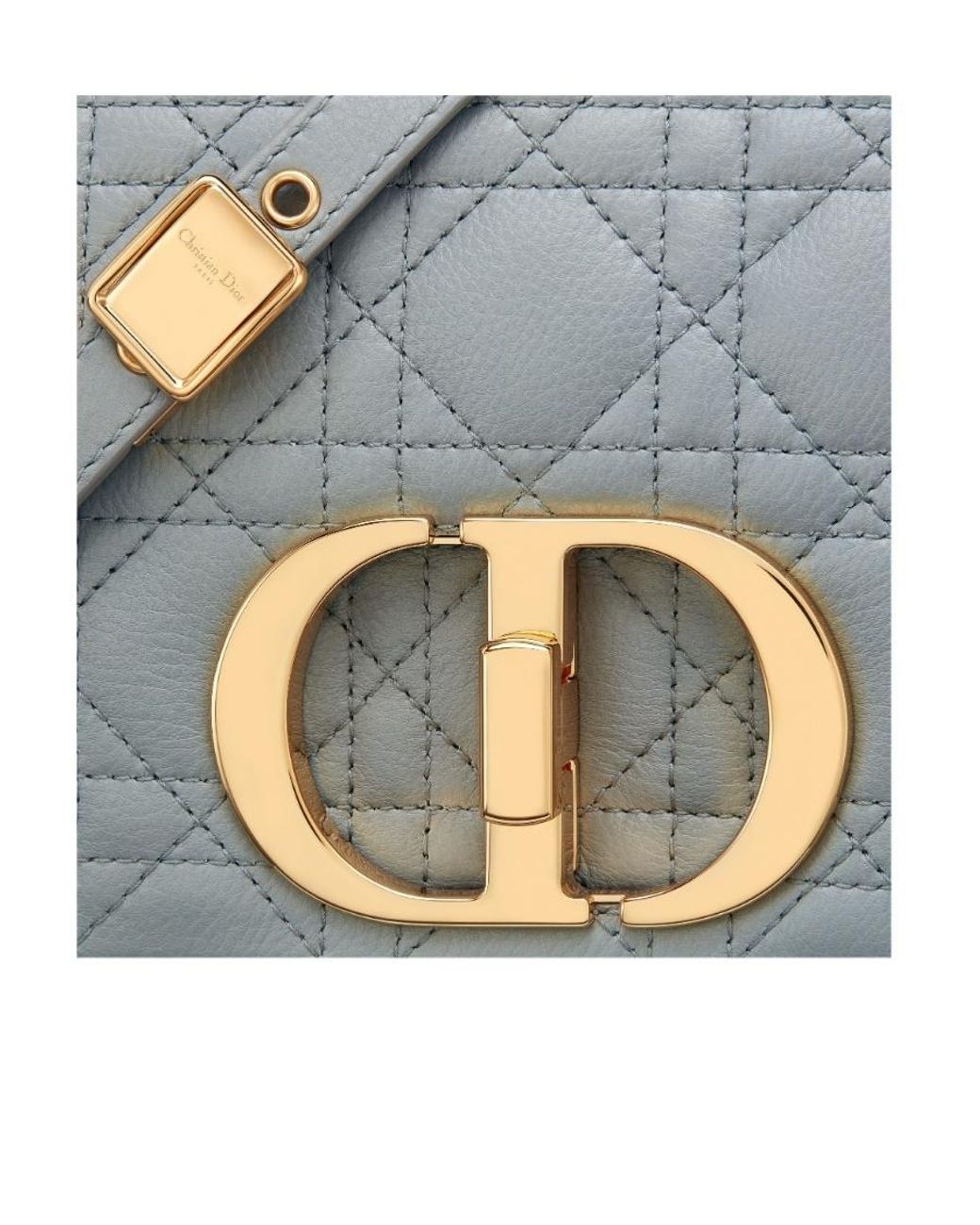 Dior Gray Medium Caro Bag