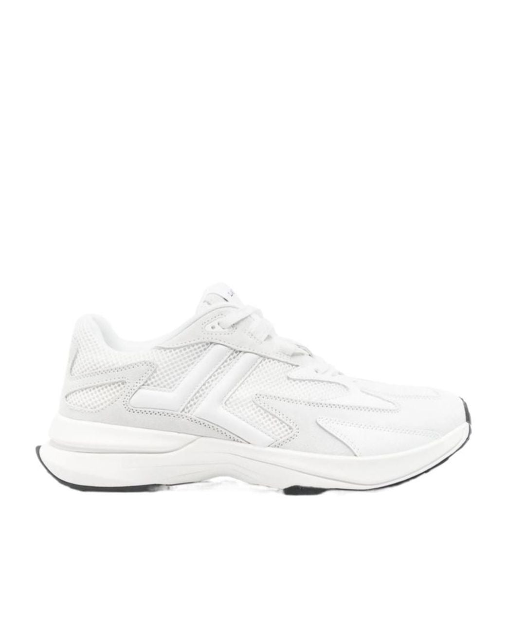 Lanvin White Jla Lace-Up Sneakers for men