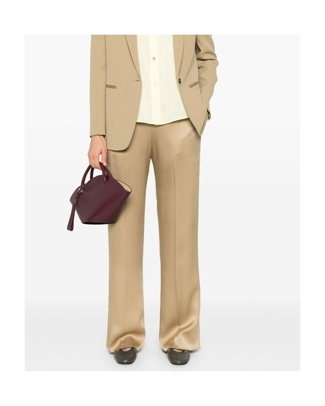 Forte_forte Natural Elastic Casual Pants