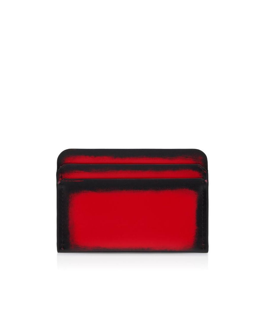 Christian Louboutin Red Gradient Card Holder Wallet for men