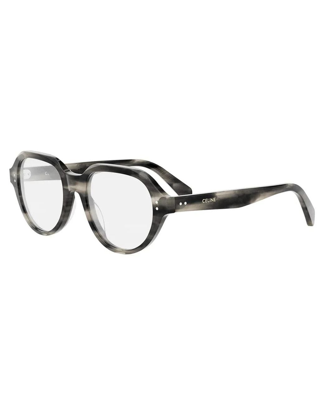 Céline White Full Frame Plain Mirror for men