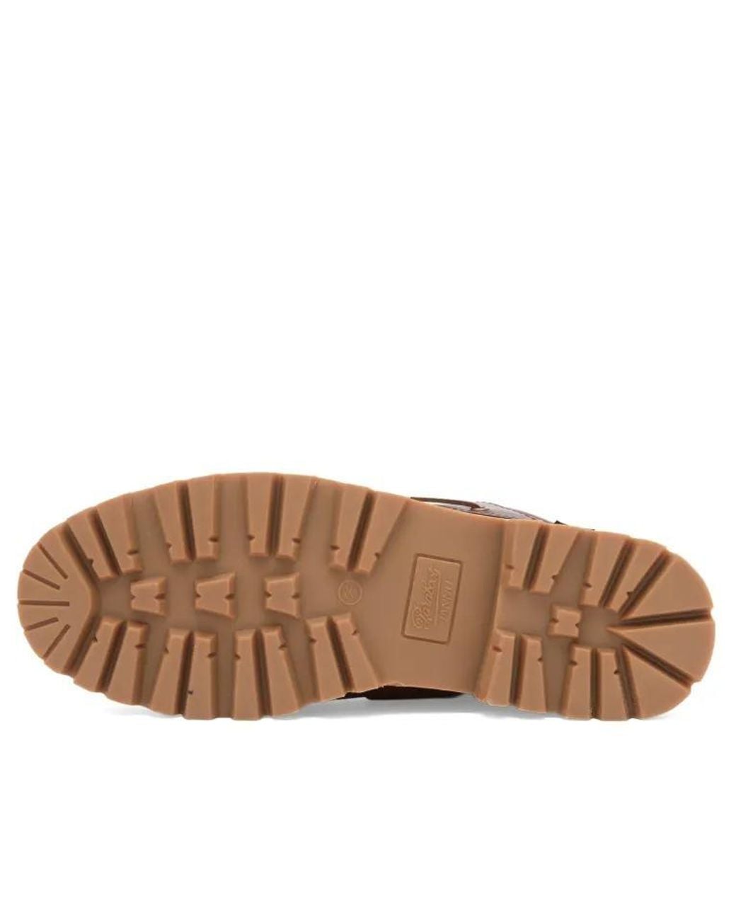 Paraboot Brown Lace-Up Casual Shoes for men