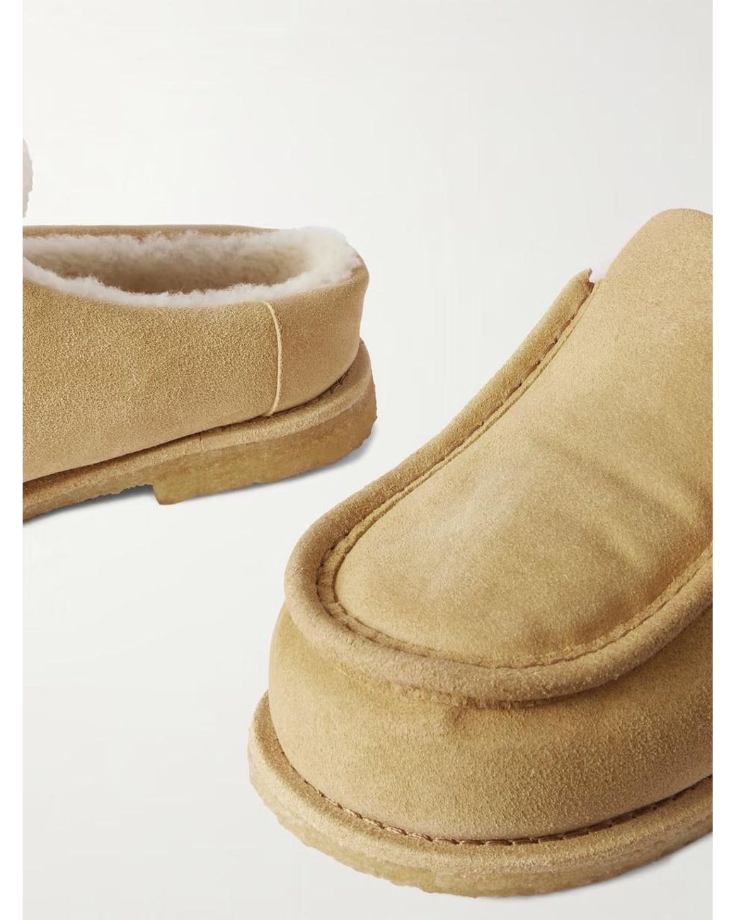 J.W. Anderson Natural Slingback Mules