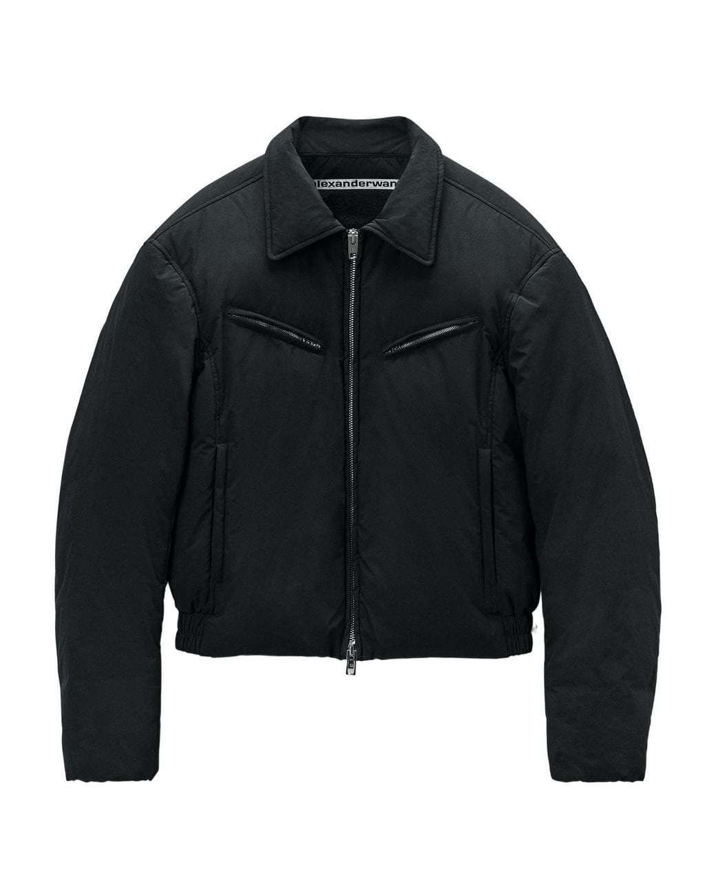 Alexander Wang Black Essential Padded Jacket