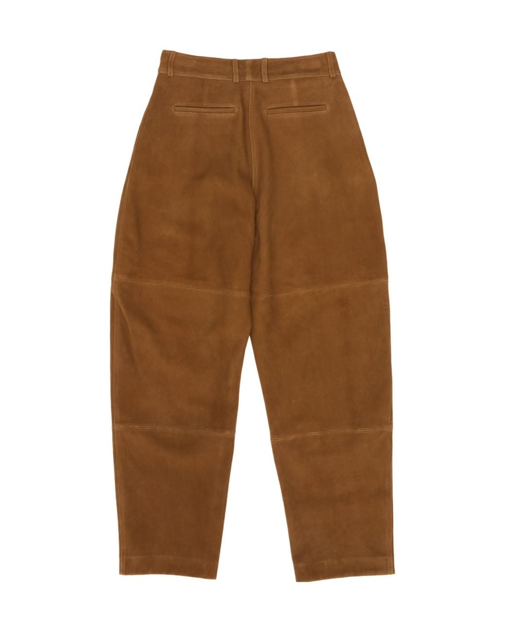 Rohe Brown Casual Trousers With Belt Loops