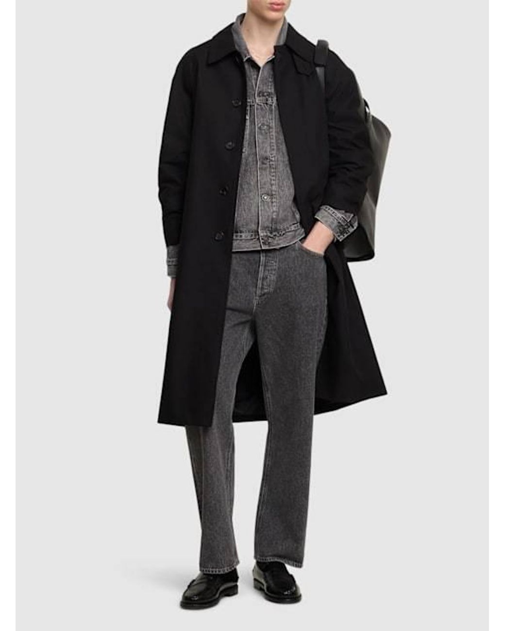 Agolde Gray Belt Loop Jeans for men