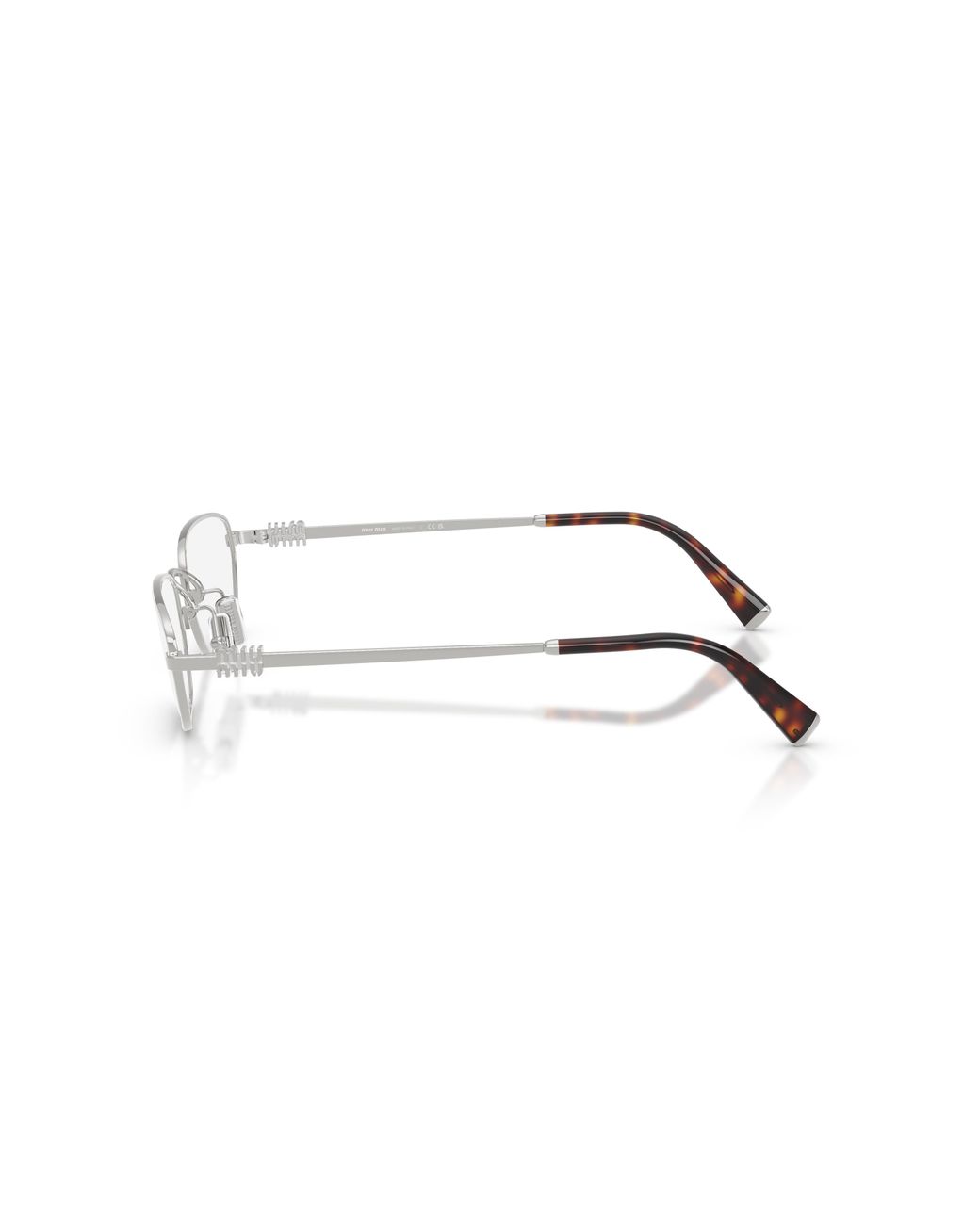 Miu Miu White Full Frame Glasses
