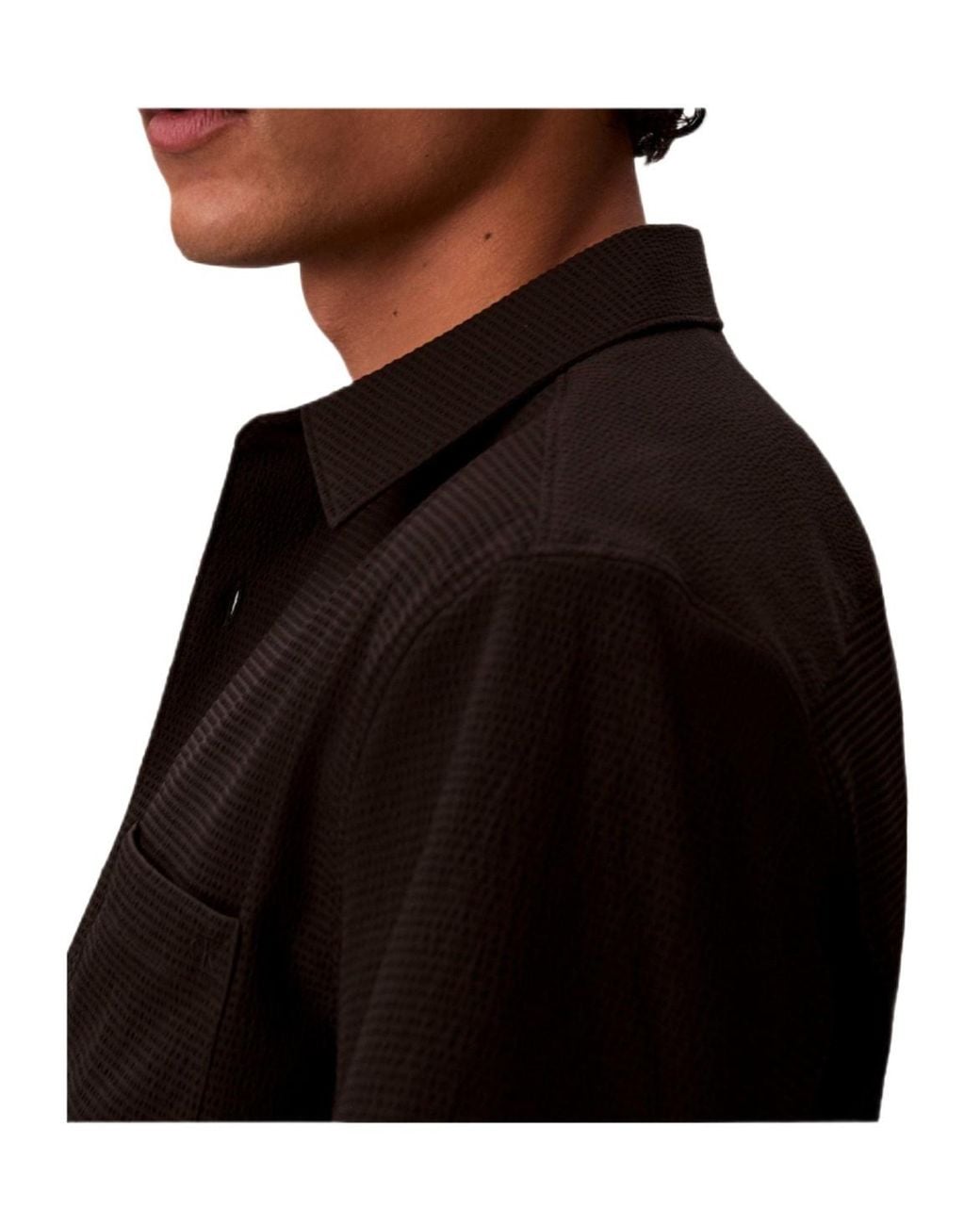 Calvin Klein Black Shortsleeve Shirt for men