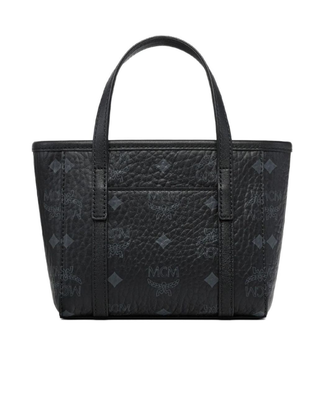 MCM Black Toni Top-Zip Mini Shopper Bag for men