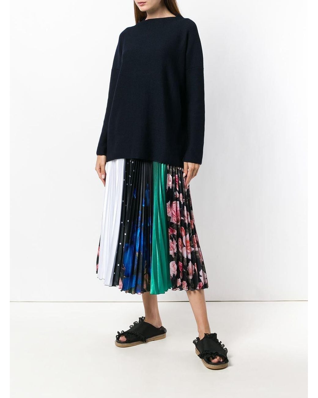 Daniela Gregis Black Dark Knitted Pullover